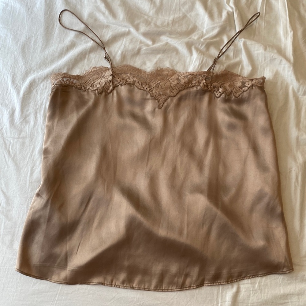 CAMI NYC silk slip top